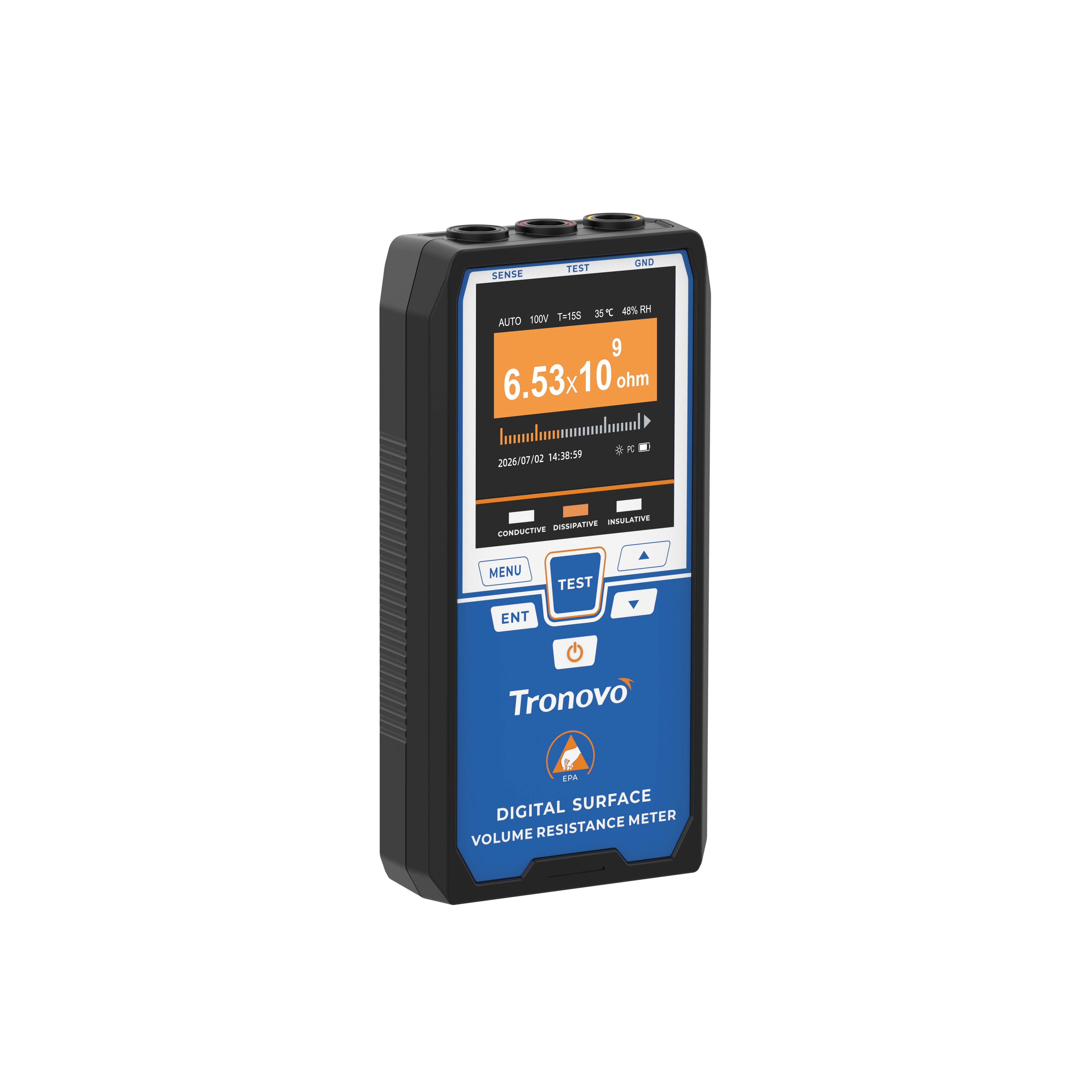 MR63 Digital Surface Volume Resistivity Meter