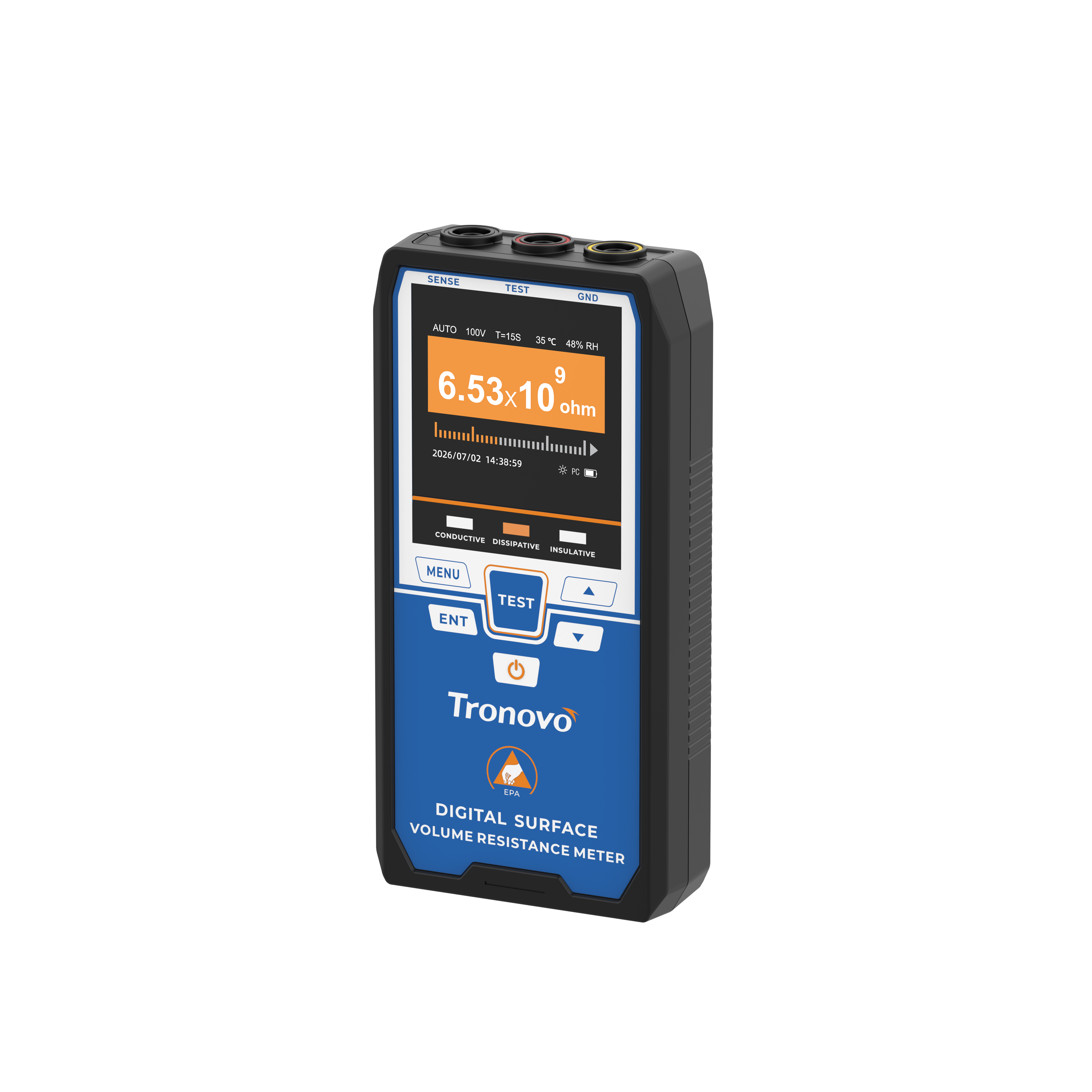 MR63 Digital Surface Volume Resistivity Meter