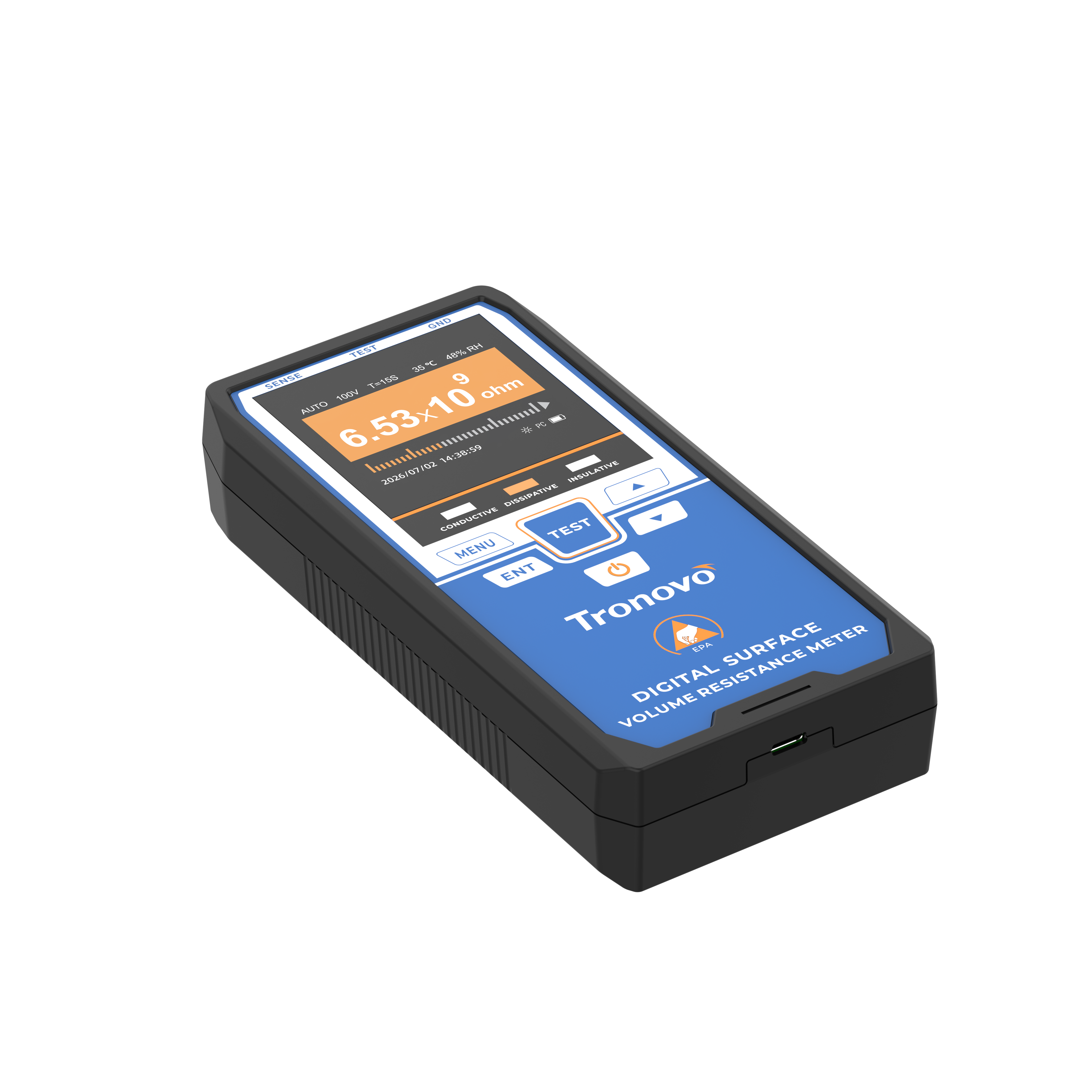 MR63 Digital Surface Volume Resistivity Meter